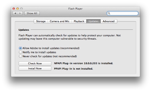 Adobe Flash Player For Mac Latest